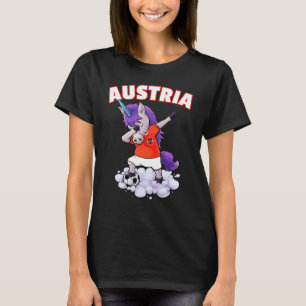 Camiseta Áustria Soccer Dabbing Österreic