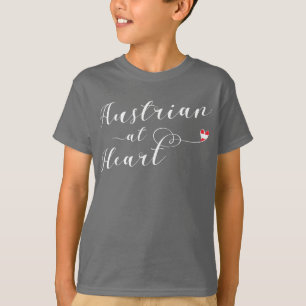 Camiseta Austríaco No Coração, Eu Amo Áustria