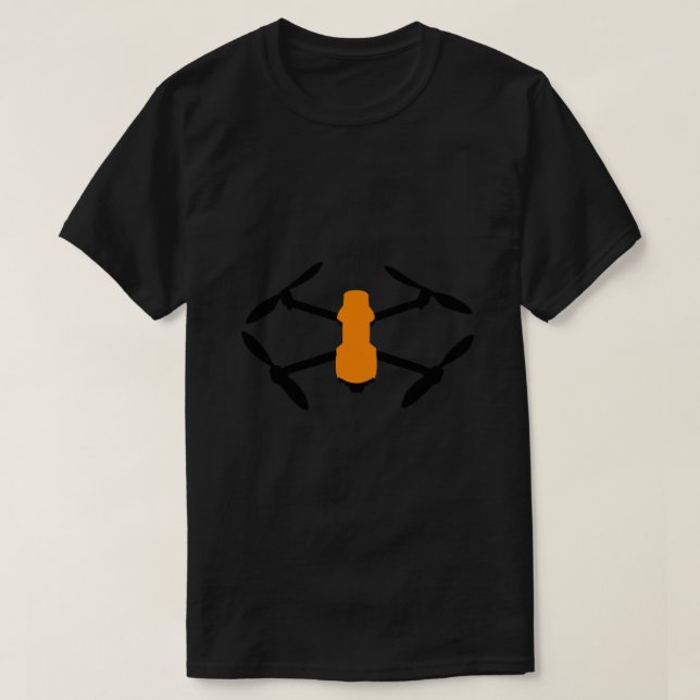 Camiseta Autel EVO 2 II Drone Laranja (Frente do Design)