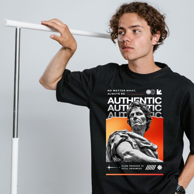 Camiseta Autêntico (Criador carregado)