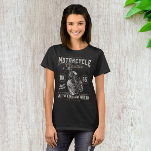 Camiseta Autêntico motociclo clássico