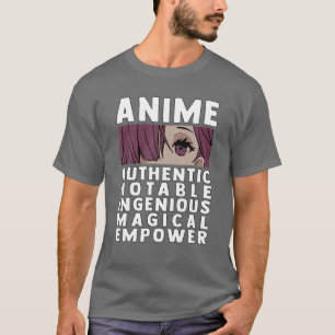 Camiseta Autêntico, Notável, Genial, Magia, Poder -