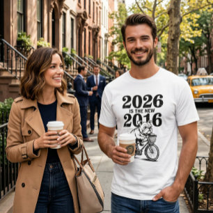 Camiseta Autêntico NYC 2026 É O Novo 2016
