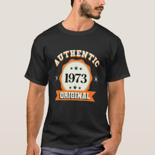 Camiseta Autêntico original de 1973