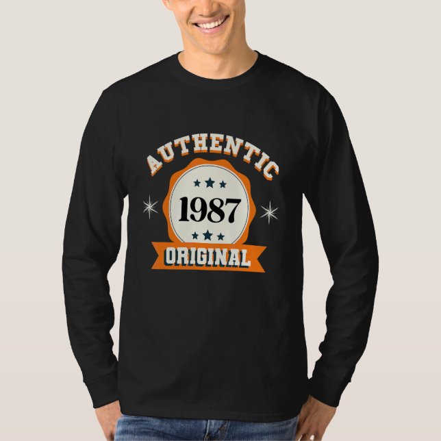 Camiseta Autêntico original de 1987 (Frente)