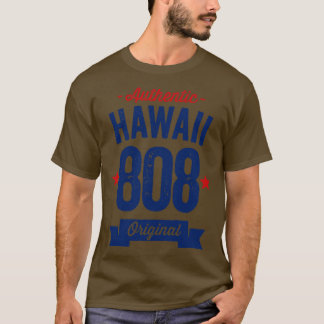 Camiseta Authentic Hawaii 808 Area Code