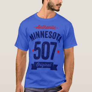 Camiseta Authentic Minnesota 507 Area Code