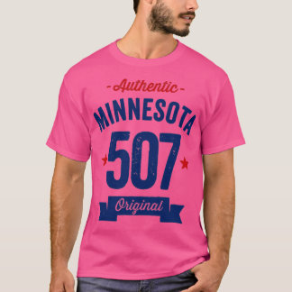 Camiseta Authentic Minnesota 507 Area Code