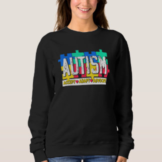 Camiseta Autism Accept Adapt Advocate Autistic Autism Awa
