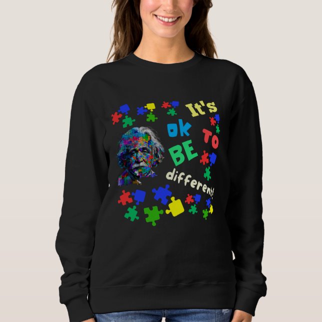 Camiseta Autism Awareness Acceptance Science Ok To Be Diffe (Frente)
