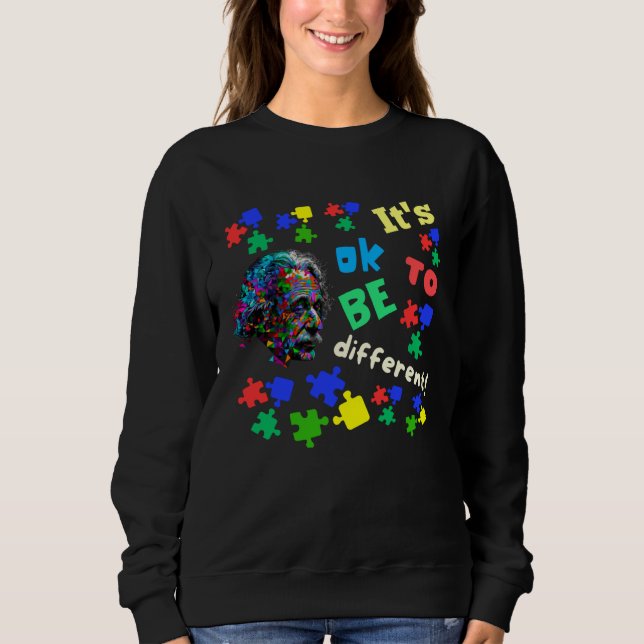 Camiseta Autism Awareness Acceptance Science Ok To Be Diffe (Frente)