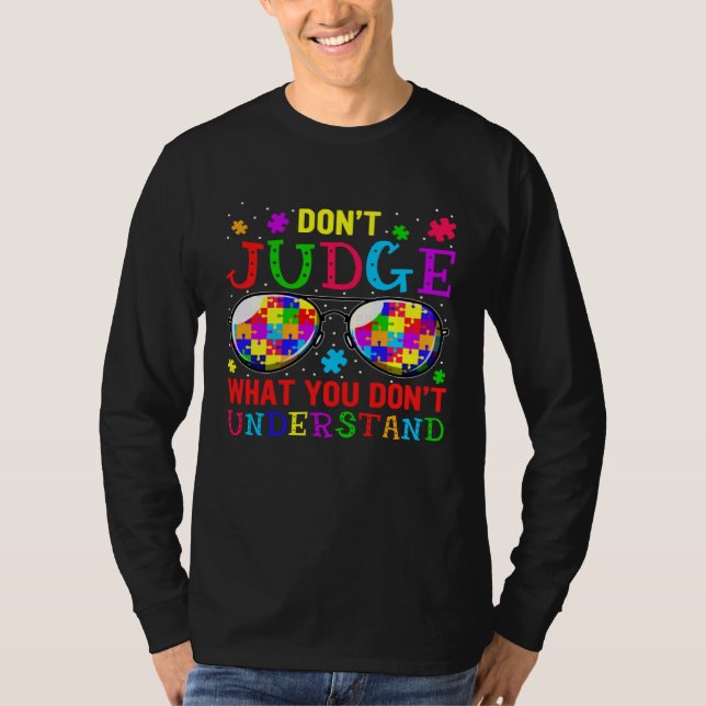 Camiseta Autism Awareness Autistic Kids Support Accept Awar (Frente)