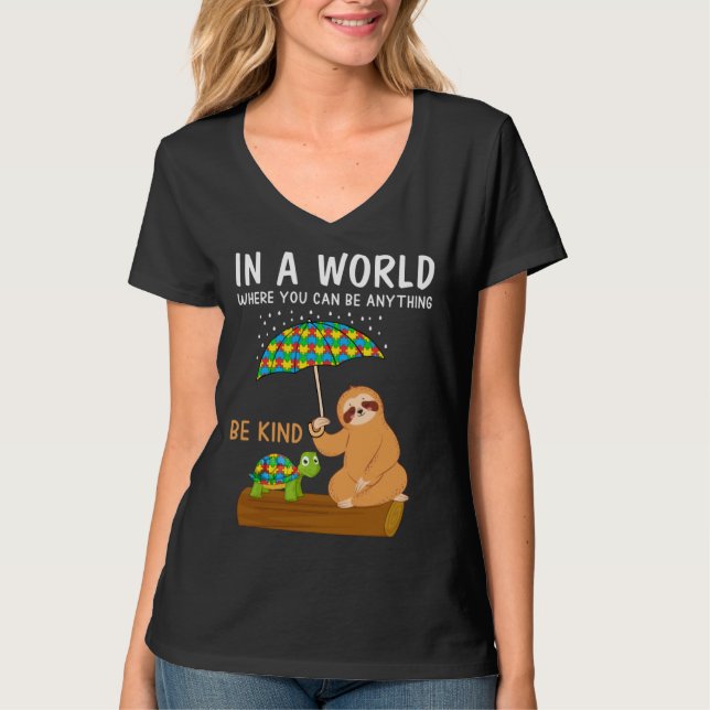 Camiseta Autism Awareness Be Kind Special Education Teacher (Frente)