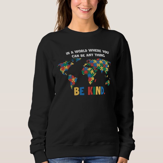 Camiseta Autism Awareness Be Kind To Others Support Autism  (Frente)