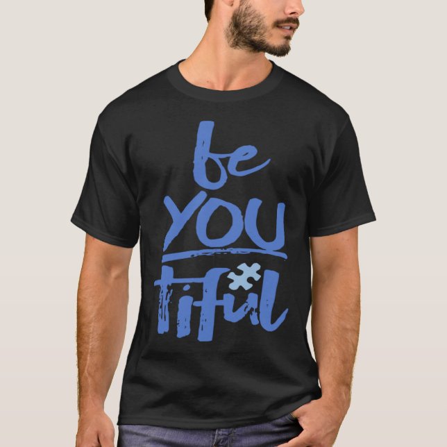 Camiseta Autism Awareness Be You Tiful Special Education Mi (Frente)