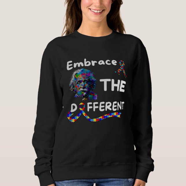 Camiseta Autism Awareness Embrace Different Unmasking Autis (Frente)