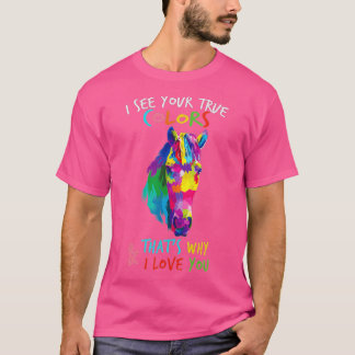 Camiseta Autism Awareness It's OK to be different Colorful 