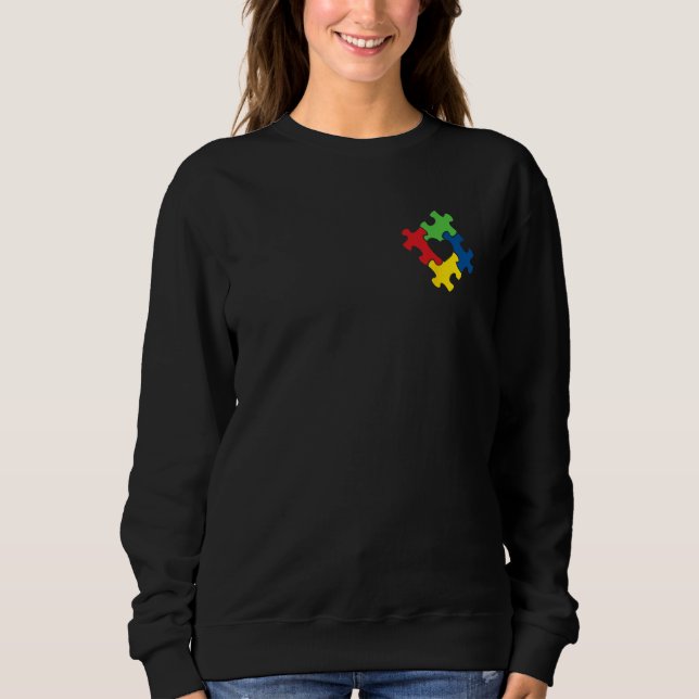 Camiseta Autism Awareness Month Puzzle (Frente)