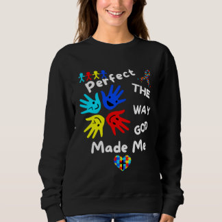 Camiseta Autism Awareness Perfect God Made Me Unmasking Aut