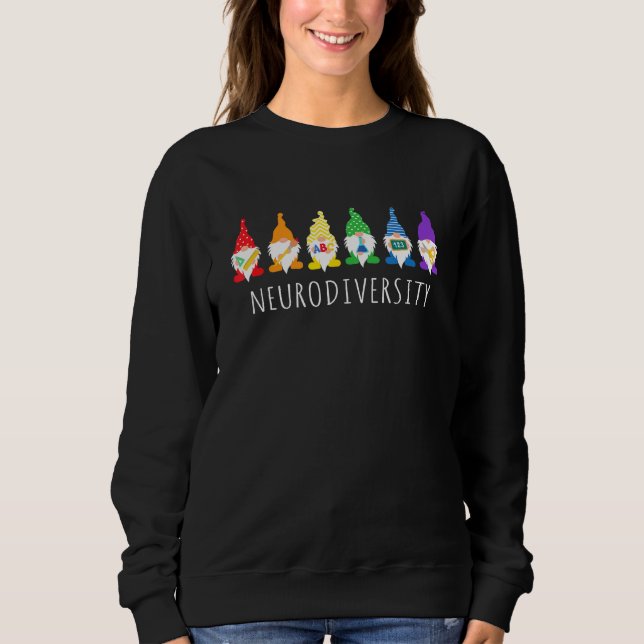 Camiseta Autism Awareness Shirt Gnome Neurodiversity Gifts  (Frente)