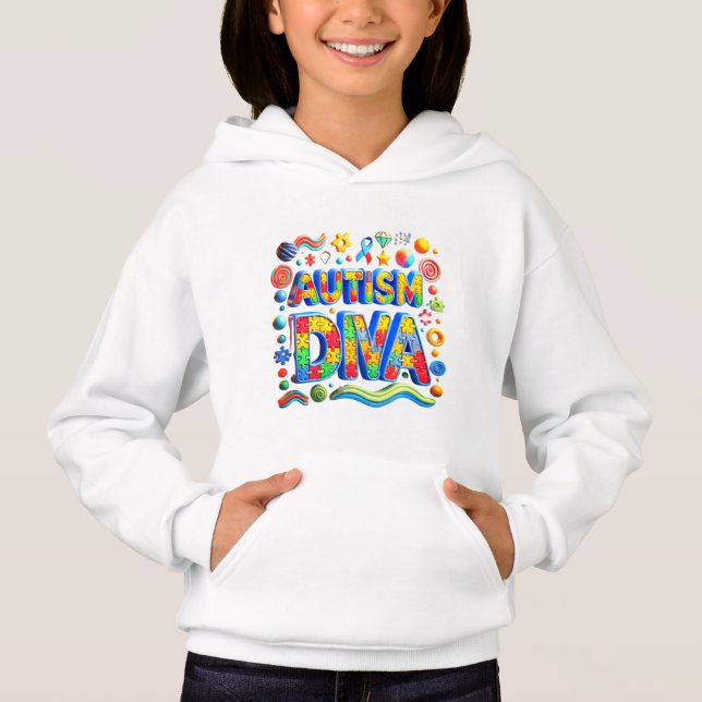 Camiseta Autism Diva Shirt (Frente)