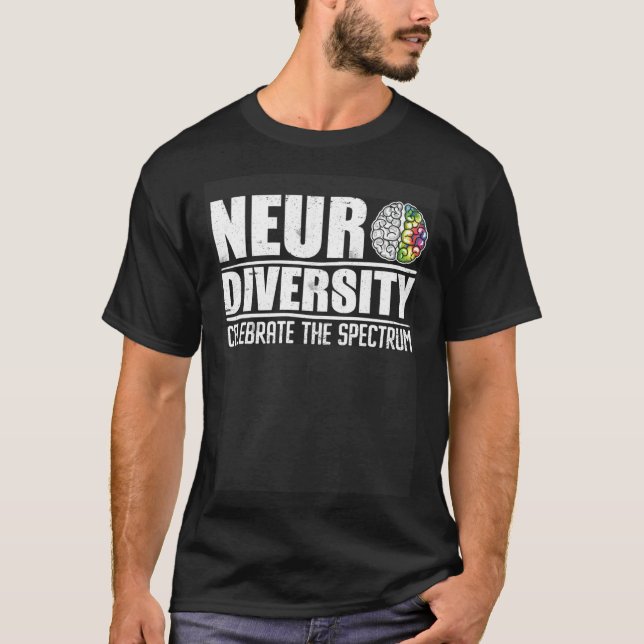 Camiseta Autism diversity neurodiversity autistics Awarenes (Frente)