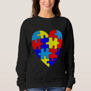 Camiseta Autism Heart Love Pocke Professer Women Special Ed
