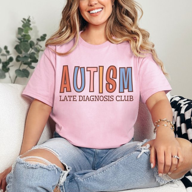 Camiseta Autism Late Diagnostics Club | Neurodiversidade (Criador carregado)