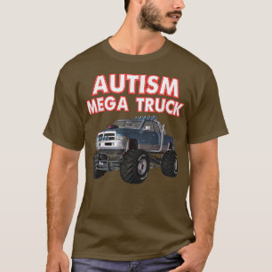 Camiseta Autism Mega Truck