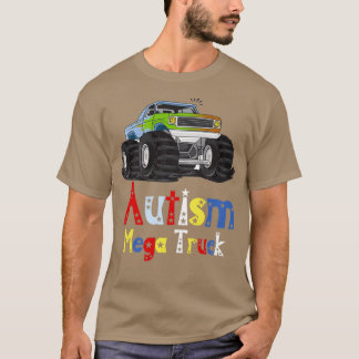 Camiseta Autism Mega Truck 27