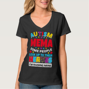 Camiseta Autism Mema Pessoas Procuram Seus Heroicos Ascensã