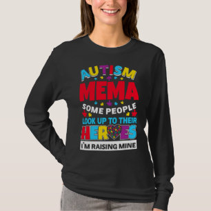 Camiseta Autism Mema Pessoas Procuram Seus Heroicos Ascensã