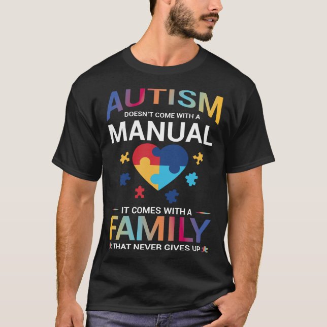 Camiseta Autism Month  Autism Apparel for Autism Month (Frente)