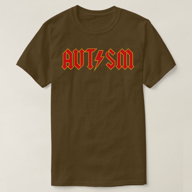 Camiseta Autism Rockstar (Frente do Design)