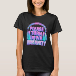 Camiseta Autism Sensory Overload - Turn Down Humanity