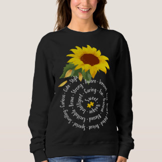 Camiseta Autism Things Sunflower Autism Awareness Women Gir