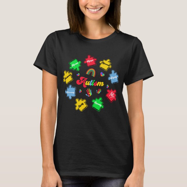 Camiseta autismo (3 (Frente)