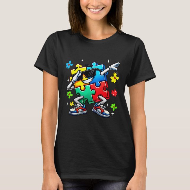 Camiseta autismo (6 (Frente)