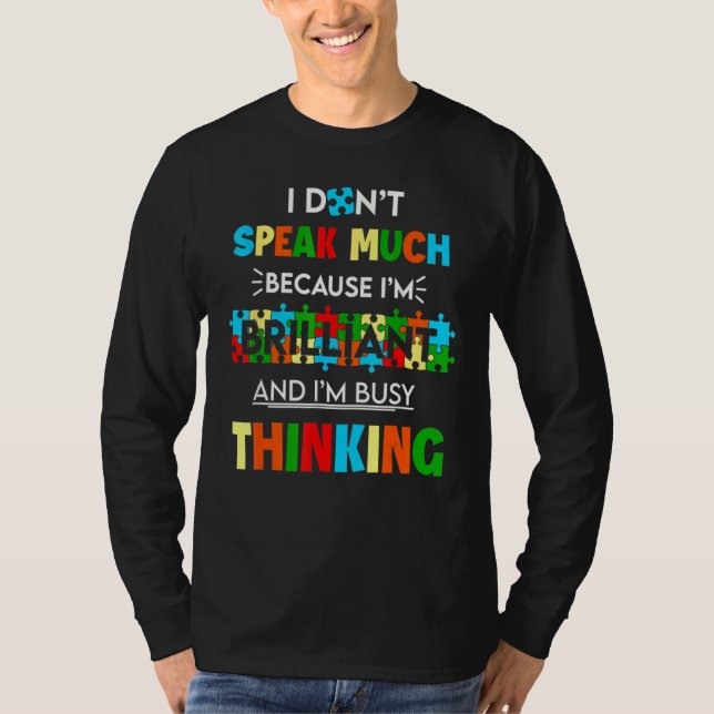 Camiseta Autismo Aconselhamento Suporta Crianças Autismo Pa (Frente)