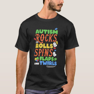 Camiseta Autismo Aconselhamento Suporta Crianças Autismo Pa