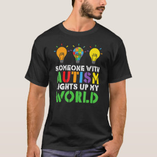 Camiseta Autismo Aconselhamento Suporta Crianças Autismo Pa