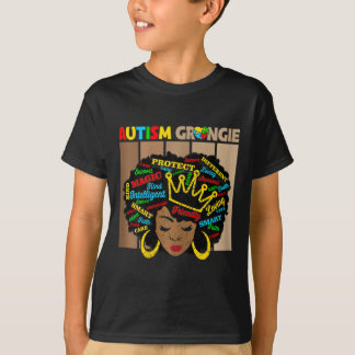 Camiseta Autismo Afro-Africano Grangie Awarene