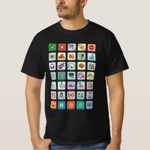 Camiseta Autismo alemão AAC PECS Apontando Comunicação 04