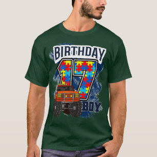 Camiseta Autismo Autismo Ama Truque Monstro, 7 Anos