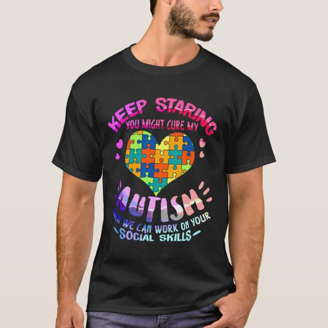 Camiseta Autismo Autismo Autismo Atenção Austismo Quebra-ca (Frente)