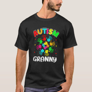 Camiseta Autismo Autismo do Autism Granny Quebra-cabeça de 