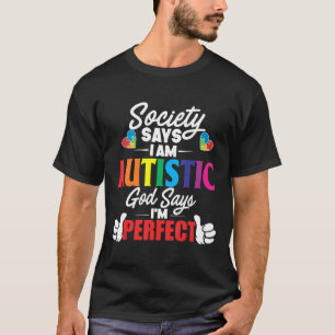 Camiseta Autismo-Autismo Mamãe Papai Presentes Sociedade Di