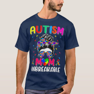 Camiseta Autismo Autismo Sensibilização Mãe A Vida das Mulh