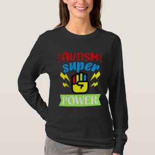 Camiseta Autismo Autismo Super Poder