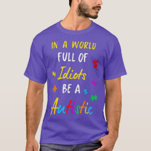 Camiseta Autismo Autista Asperger Syndrom Aspie Quebra-cabe